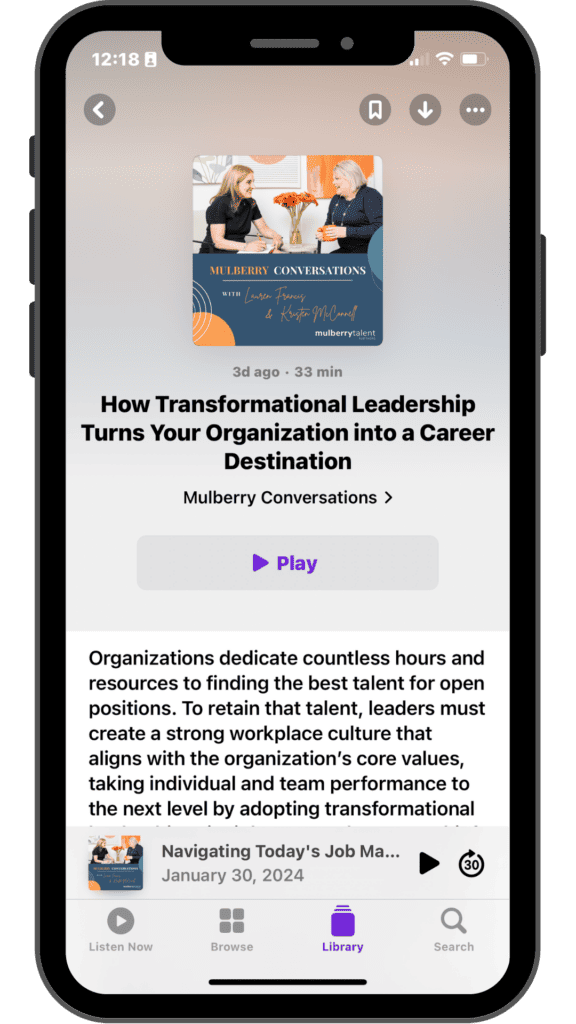 How Transformational Leadership Turns Your Organization into a Career Destination